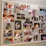 Magnetic photo wall