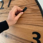 image5 150x150 - Attaching the digits of a wall clock