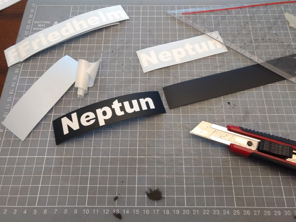 Labeling and cutting