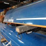 Flexible labeling of the berths for the rowing boats