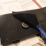 Discmagnet in Velcro